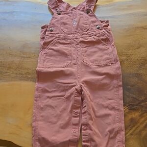 Browning Kids Pink Overalls, 18 Months, Euc